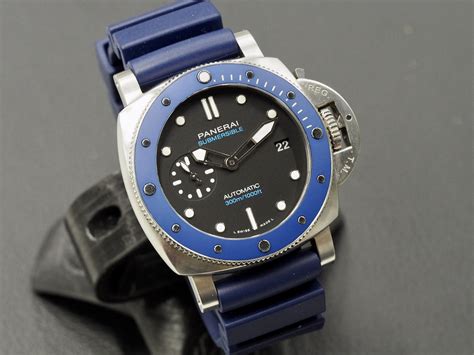 Panerai Submersible Azzurro 42mm Limited Edition Pam01209 .